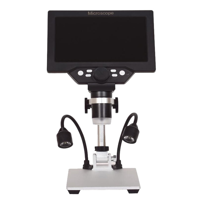 G1200D 7 Inch LCD Screen 1200X Portable Electronic Digital Desktop Stand Microscope(EU Plug Without Battery) - Consumer Electronics by buy2fix | Online Shopping UK | buy2fix