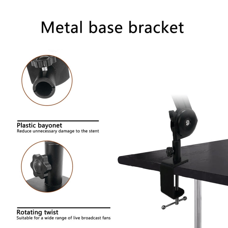 Microphone Desktop Cantilever Stent 360 Degree Rotating Bracket(GAZ-40 W) - Consumer Electronics by buy2fix | Online Shopping UK | buy2fix