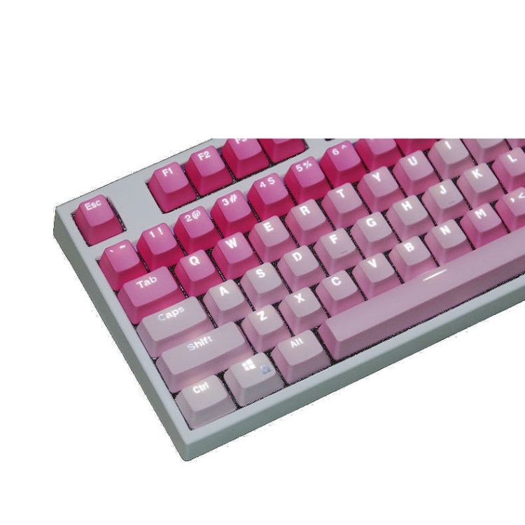 104 Keys Light-transmitting Dip-dyed Keycaps(Valentine's Day) - Other by buy2fix | Online Shopping UK | buy2fix