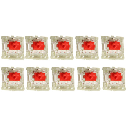 10PCS Cherry MX RGB Transparent Shaft Switch Mechanical Keyboard Triangular Shaft Body, Color: Red Shaft - Other by CHERRY | Online Shopping UK | buy2fix