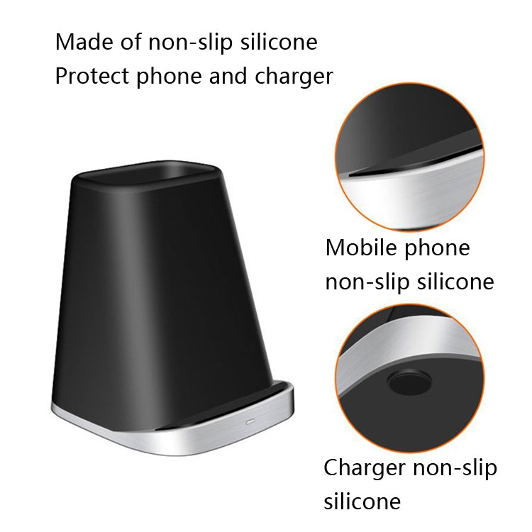 P8A 2 In 1 Wireless Charger For iPhone/QI Phone &AirPods - Apple Accessories by buy2fix | Online Shopping UK | buy2fix