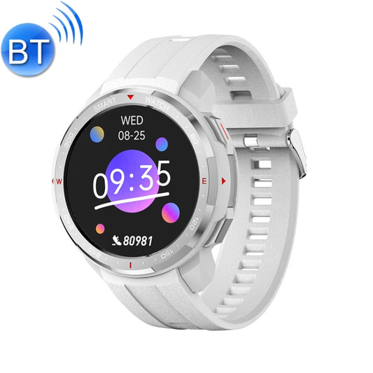 MT12 Smart Call Music Play Guide Step Smart Wireless Sports Watch(White) - Smart Wear by buy2fix | Online Shopping UK | buy2fix