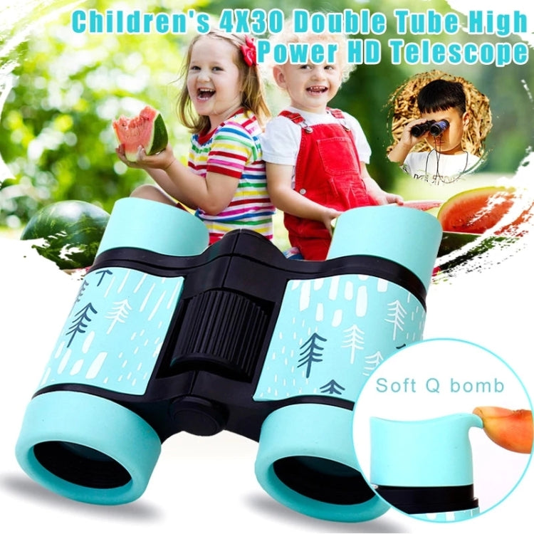 4X30 Binocular Telescope Bird Watching Telescope Gifts for Children(Rain Season Blue) - Outdoor & Sports by buy2fix | Online Shopping UK | buy2fix