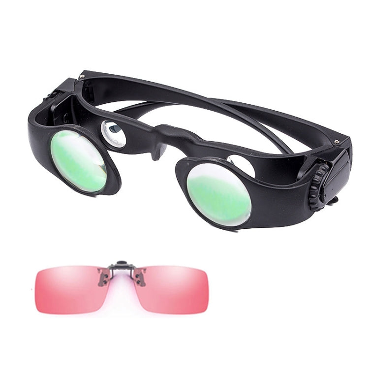 8x Fishing Binoculars Zoomable Telescope Glasses ,Style: Telescope+Red Clip - Binoculars by buy2fix | Online Shopping UK | buy2fix