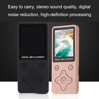 T68 Card Lossless Sound Quality Ultra-thin HD Video MP4 Player(Rose Gold) - Consumer Electronics by buy2fix | Online Shopping UK | buy2fix