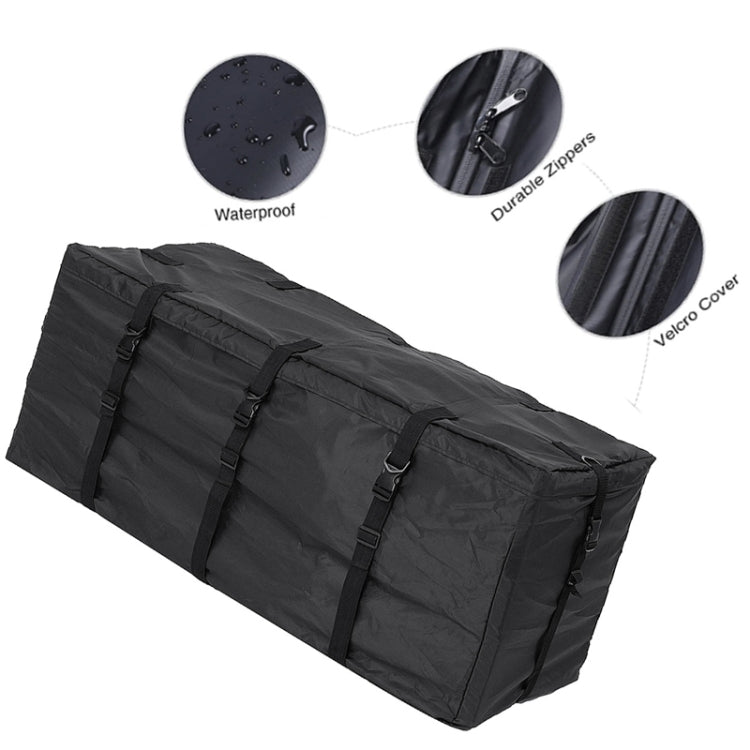 600D Waterproof Cloth Double Zipper 8 Buckle Roof Bag Luggage Bag,Style: Only Roof Bag - In Car by buy2fix | Online Shopping UK | buy2fix