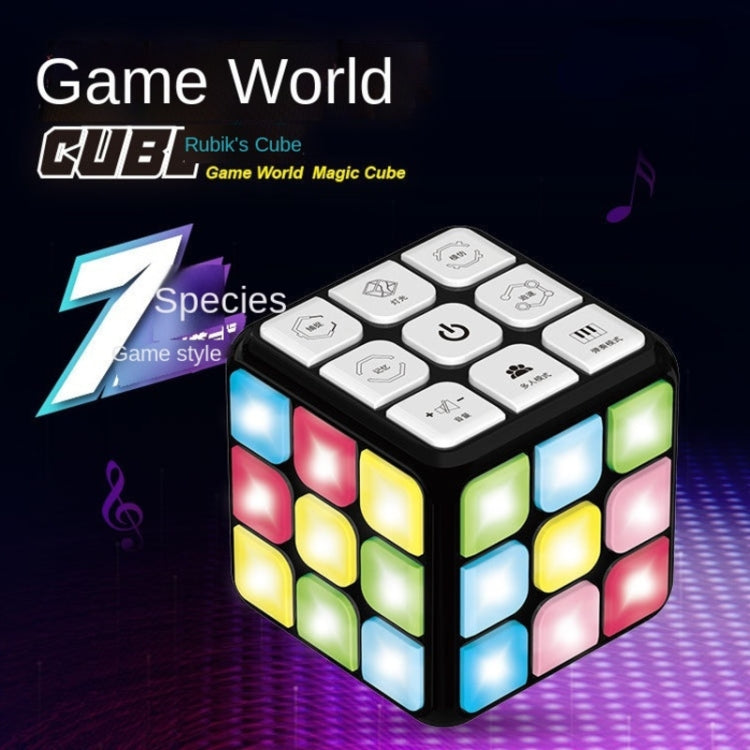 Multifunctional Sound and Light Eelectric Puzzle Magic Cube(As Show) - Magic Cubes by buy2fix | Online Shopping UK | buy2fix