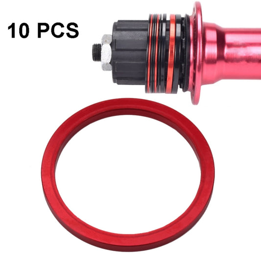 10 PCS FMFXTR Bicycle BB Middle Shaft Flying Wheel Cushion, Thickness: 3mm (Red) - Outdoor & Sports by FMFXTR | Online Shopping UK | buy2fix