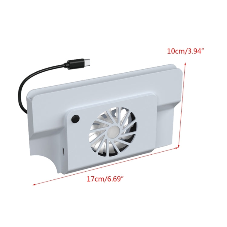 DOBE Console Base Cooling Fan With Storage Card Slot for Switch OLED - Holder by DOBE | Online Shopping UK | buy2fix