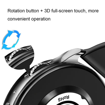 Wearkey Y22 1.32 Inch Bluetooth Calling Smart Watch with Rotary Button(Silver Gray) - Smart Wear by Wearkey | Online Shopping UK | buy2fix