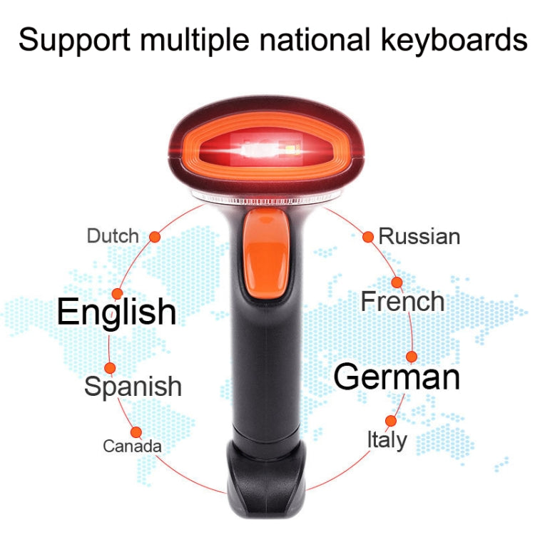 Kefar Supermarket Store Cashier Wired Red Light Scanner 1D Barcode - Consumer Electronics by Kefar | Online Shopping UK | buy2fix