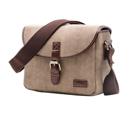 Casual SLR Camera Canvas Crossbody Bag(Khaki) - Camera Accessories by buy2fix | Online Shopping UK | buy2fix