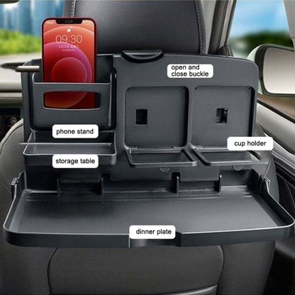 UCHURNG Car Computer Table Folding Chair Back Dining Table - In Car by UCHURNG | Online Shopping UK | buy2fix