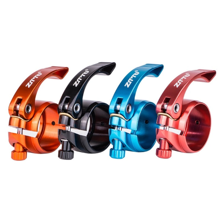 ZTTO Folding Bicycle Seatpost Clamp Retrofit Accessories, Color: 40.8mm (Blue) - Pipe clamps by ZTTO | Online Shopping UK | buy2fix