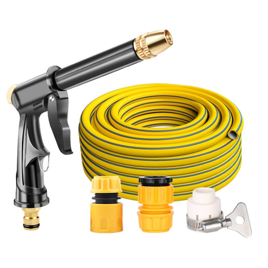 High Pressure Car Wash Hose Telescopic Watering Sprinkler, Style: H2+3 Connector+25m Tube - In Car by buy2fix | Online Shopping UK | buy2fix