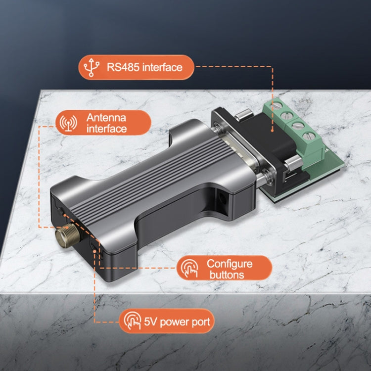 DTECH IOT5060A RS485 To LORA Serial Port Wireless Transmission Module - RS485 / RS232 Series by DTECH | Online Shopping UK | buy2fix