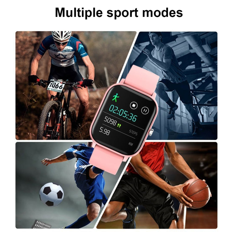 P8 1.4 Inch Heart Rate Blood Pressure Monitoring Smart Watch, Color: Pink - Smart Wear by buy2fix | Online Shopping UK | buy2fix