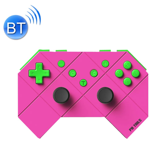 PB TAILS For Switch Bluetooth Wireless Gamepad, Style: Ordinary Edition (Rose Red) - Gamepads by buy2fix | Online Shopping UK | buy2fix