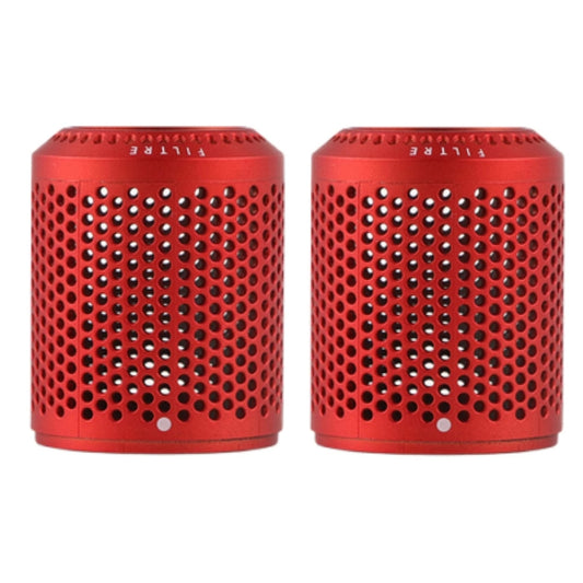 2 PCS Outer Cover Dust Filter for Dyson Hair Dryer HD01/HD03/HD08(Red) - Consumer Electronics by buy2fix | Online Shopping UK | buy2fix