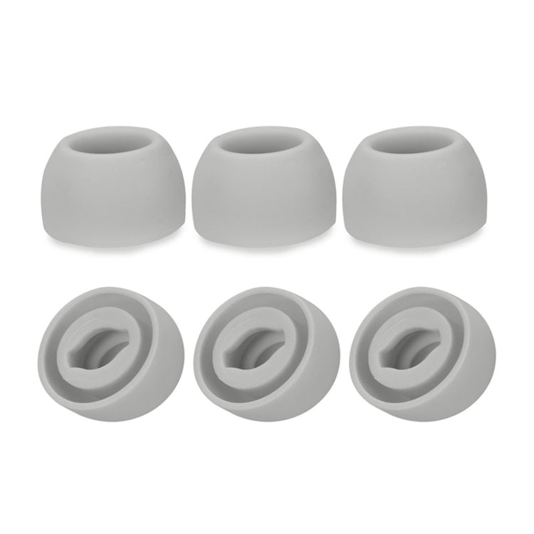 6 PCS Silicone Earplugs For TWS Samsung Galaxy Buds Pro( Large Gray) - Apple Accessories by buy2fix | Online Shopping UK | buy2fix