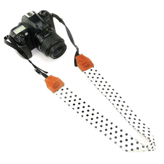 Multi-color Shoulder Neck Strap SLR Retro Camera Shoulder Strap(White) - Camera Accessories by buy2fix | Online Shopping UK | buy2fix