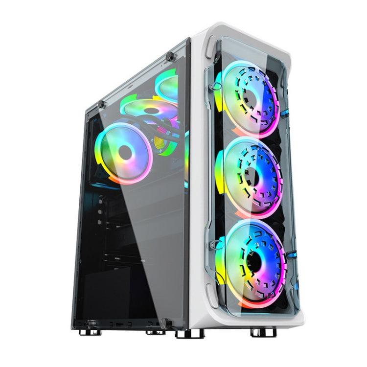 Computer CPU RGB luminous Radiator 6 Fans+Remote Control - Computer & Networking by buy2fix | Online Shopping UK | buy2fix