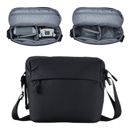 Crossbody Handbag Shoulder Bag Organizer Bag for DJI Mini 3 Pro(Black) - DJI & GoPro Accessories by buy2fix | Online Shopping UK | buy2fix