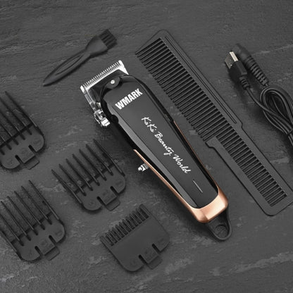 WMARK NG-103PLUS Rechargeable Electrical Hair Clipper(Blue) - Hair Trimmer by WMARK | Online Shopping UK | buy2fix