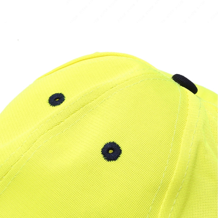 AS-610 Traffic Safety Reflective Sunshade Cap Sport Breathable Fluorescent Cap(Fluorescent Yellow) - Workplace Safety Supplies by buy2fix | Online Shopping UK | buy2fix