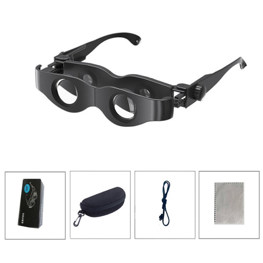 DM0125 3X Fishing Binoculars Adjustable Focus Glass Type Binoculars Hardcover - Binoculars by buy2fix | Online Shopping UK | buy2fix
