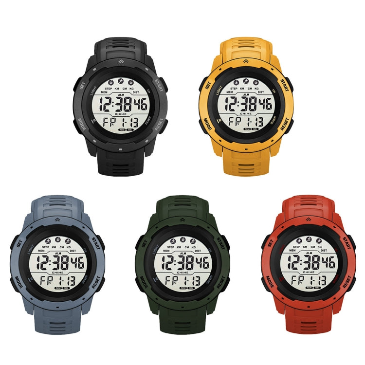 SYNOKE 9811 Luminous Large Screen Outdoor Running Student Watch(Grey) - Silicone Strap Watches by SYNOKE | Online Shopping UK | buy2fix