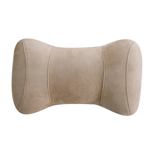 Car Memory Cotton Headrest Protective Cervical Spine Seat Sleeping Pillow(Beige) - In Car by buy2fix | Online Shopping UK | buy2fix