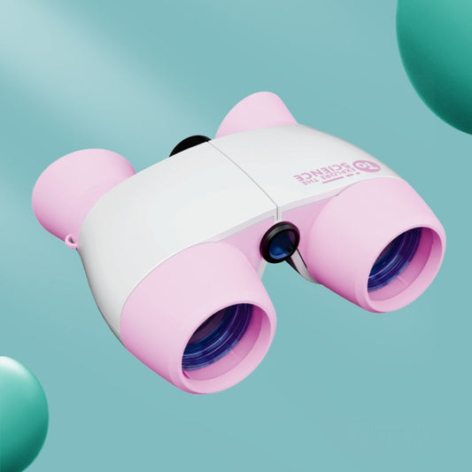 HD Eye Protection Outdoor Portable Binoculars For Children(Cherry Blossom Pink) - Binoculars by buy2fix | Online Shopping UK | buy2fix
