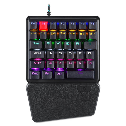 XINMENG K106 36 Keys Single-hand Keyboard Phone Game External Keyboard, Cable Length: 1.5m(Black) - Mini Keyboard by XINMENG | Online Shopping UK | buy2fix