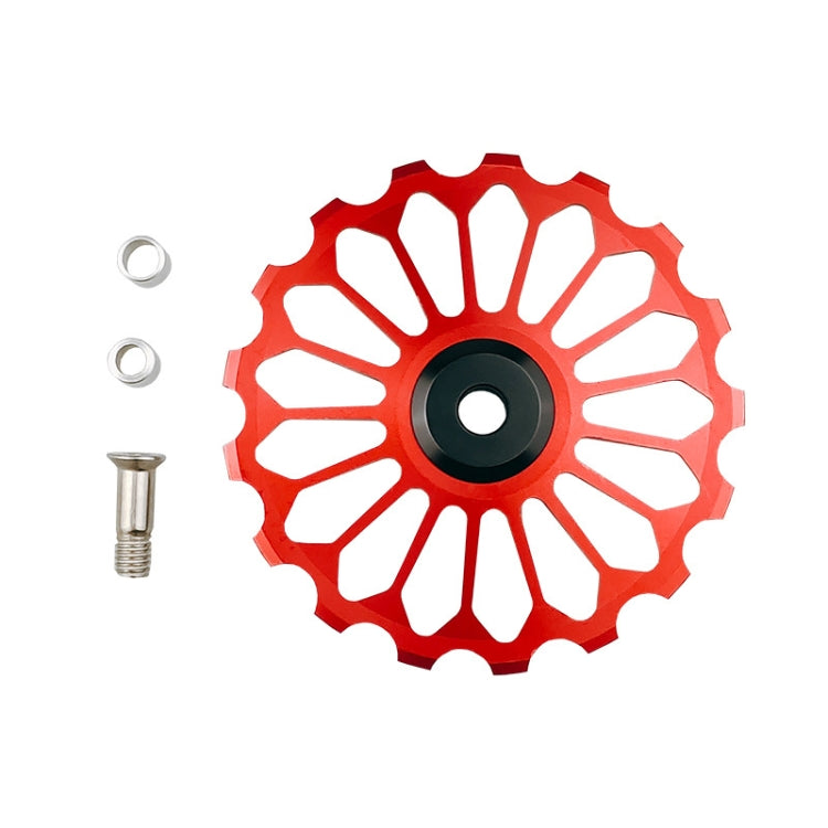 BIKERSAY Bicycle Rear Derailleur Bearing Guide Wheel Accessories, Color: SDL-17 Red - Guide wheels by BIKERSAY | Online Shopping UK | buy2fix