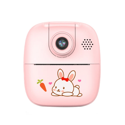 A18 HD Printable Cartoon Kids Digital Camera with Rotating Lens, Spec: Pink+16G - Consumer Electronics by buy2fix | Online Shopping UK | buy2fix