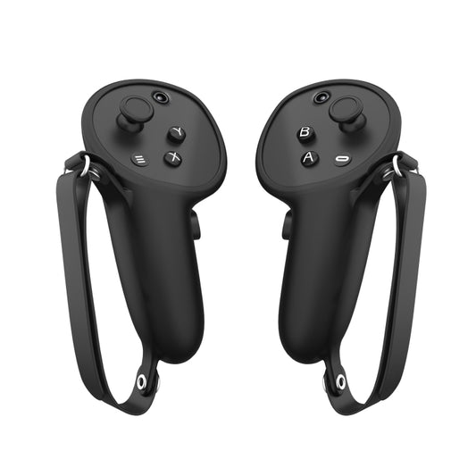 For Oculus Quest Pro 1 Pair Handle Silicone Case Cover VR Accessories(Black) - Consumer Electronics by buy2fix | Online Shopping UK | buy2fix