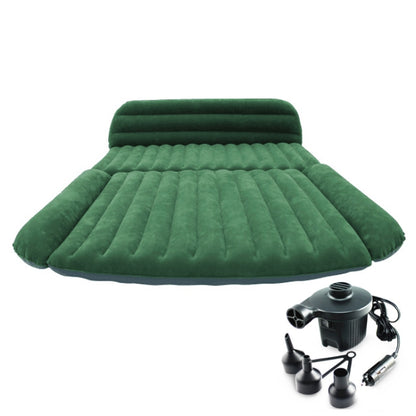 ZQ-418 SUV Rear Trunk Inflatable Bed Cushion Travel Universal Air Bed(Dark Green) - In Car by buy2fix | Online Shopping UK | buy2fix