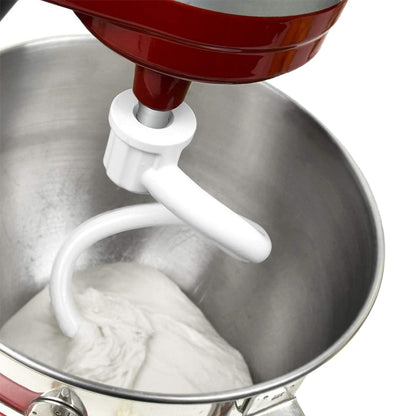 For KitchenAid 6QT Stand Lifting Mixer Bowl Spiral Coating Metal Dough Hook(White) - Home & Garden by buy2fix | Online Shopping UK | buy2fix