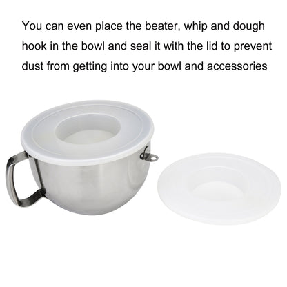 For KitchenAid 2pcs Bowl Covers 6QT Mixing Bowl Kitchen Machine Accessories - Home & Garden by buy2fix | Online Shopping UK | buy2fix