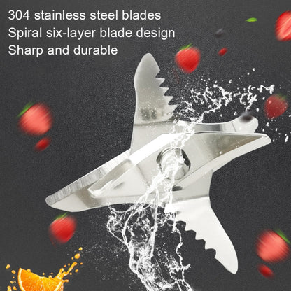 10 PCS CA-AD540 Portable Electric Juice Cup Six-blade Teeth Blade - Home & Garden by buy2fix | Online Shopping UK | buy2fix