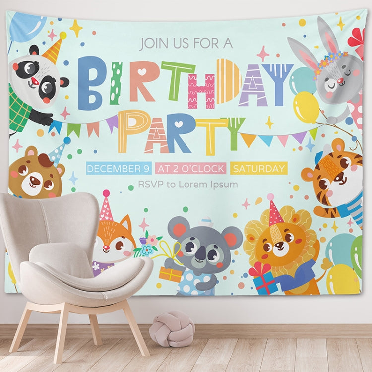 Happy Birthday Photo Backdrop Party Decoration Tapestry, Size: 100x75cm(GT56-8) - Camera Accessories by buy2fix | Online Shopping UK | buy2fix