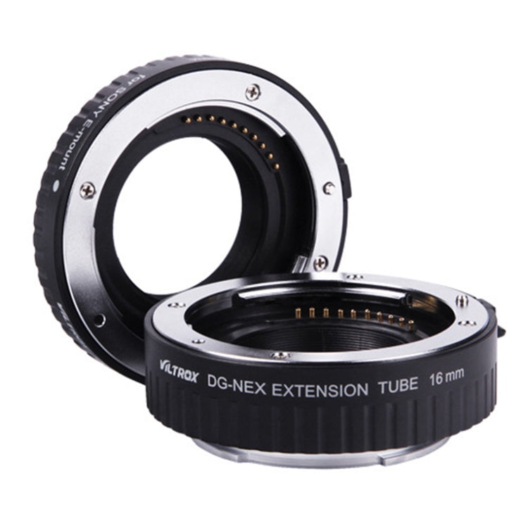 For Sony VILTROX DG-NEX Camera Automatic Close-Up Ring Macro Ring Set - Stepping Ring by VILTROX | Online Shopping UK | buy2fix