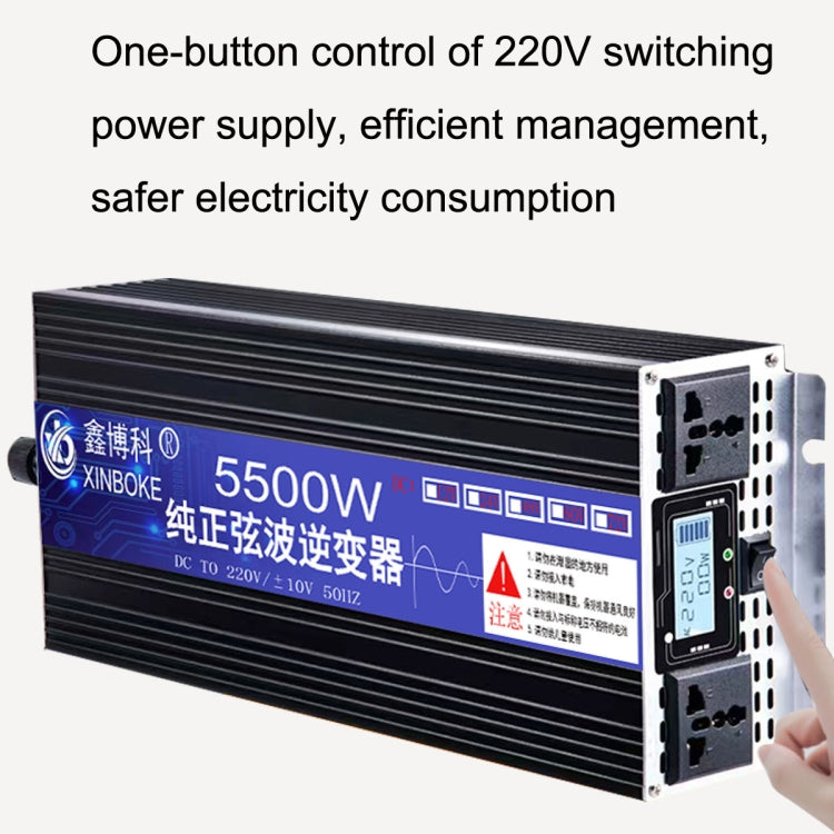 XINBOKE High Power Household Car Sine Wave Inverter 48V 1600W To 220V 800W(Single Display) - In Car by XINBOKE | Online Shopping UK | buy2fix