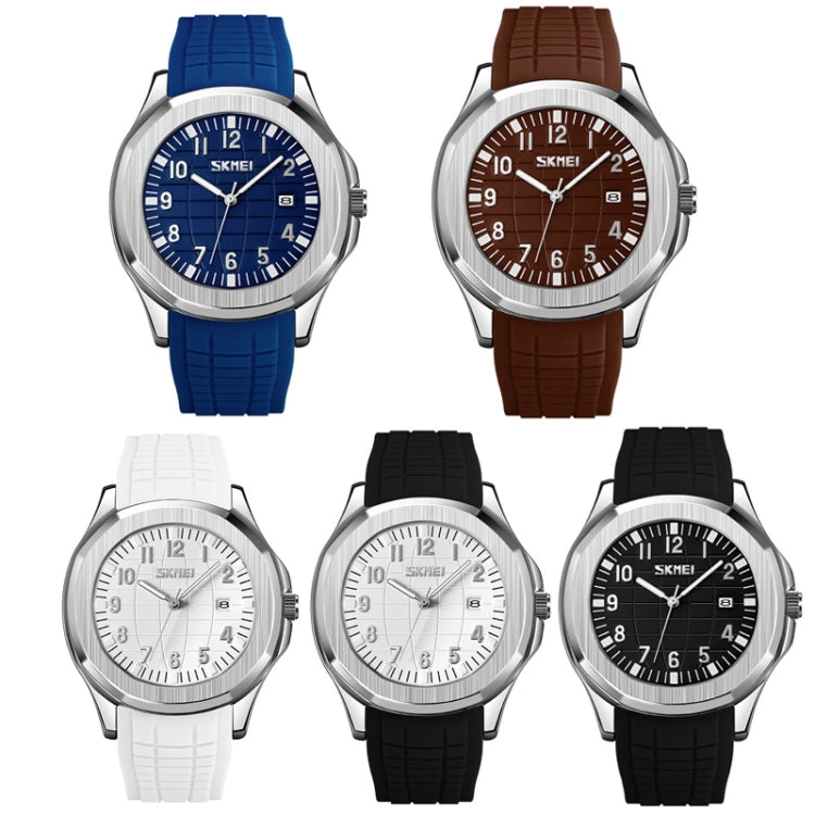 SKMEI 9286 Outdoor Sports Multifunctional Men Waterproof Quartz Watch(White) - Alloy Watches by SKMEI | Online Shopping UK | buy2fix