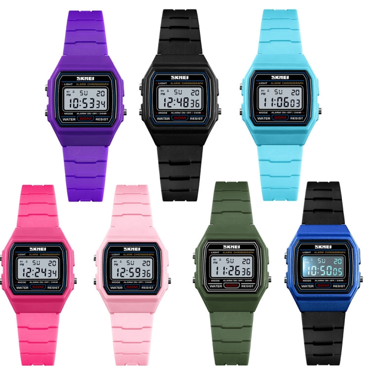 SKMEI 1460 Children Luminous Multifunctional Waterproof Thin Sports Watch(Rose Red) - Sport Watches by SKMEI | Online Shopping UK | buy2fix