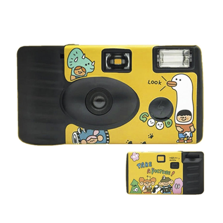 27pcs Happy Day Retro Film Camera Waterproof Cartoon Decorative Stickers without Camera - Consumer Electronics by buy2fix | Online Shopping UK | buy2fix