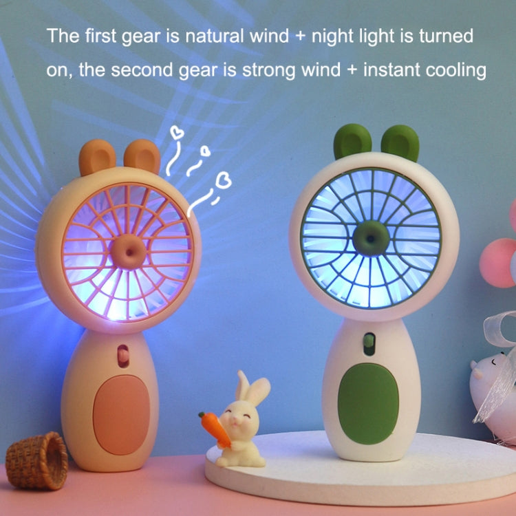 AP238 Outdoor Mini Portable Handheld USB Fan Night Light(Pink) - Electric Fans by buy2fix | Online Shopping UK | buy2fix