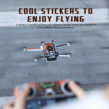For DJI Mini 3 Pro Remote Control Body Sticker ,Spec: RC With Screen(Camouflage) - Stickers by RCSTQ | Online Shopping UK | buy2fix