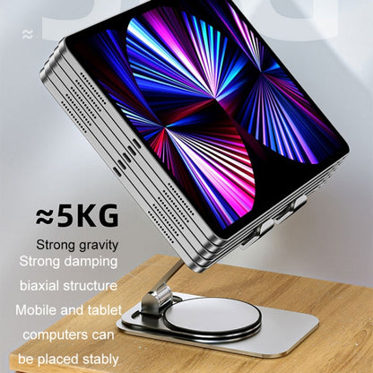 Desktop 360-degree Rotating Foldable Mobile Phone Holder, Color: Metal Purple - Desktop Holder by buy2fix | Online Shopping UK | buy2fix